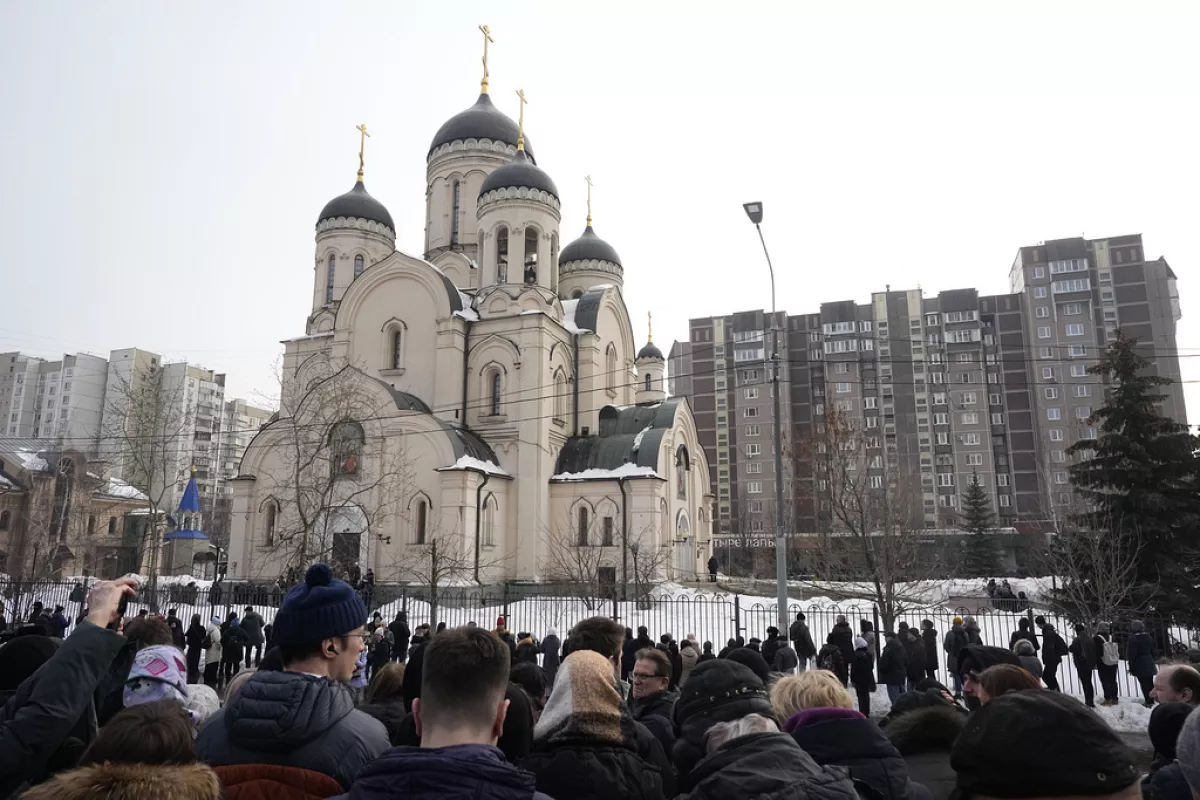 Rus Muhalif Lider Navalny Moskovadaki Torenle Defnedildi 1Mart2024 2