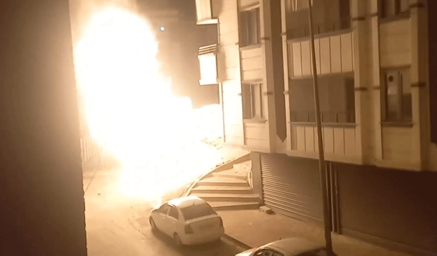 İstanbul'da doğal gaz patlaması