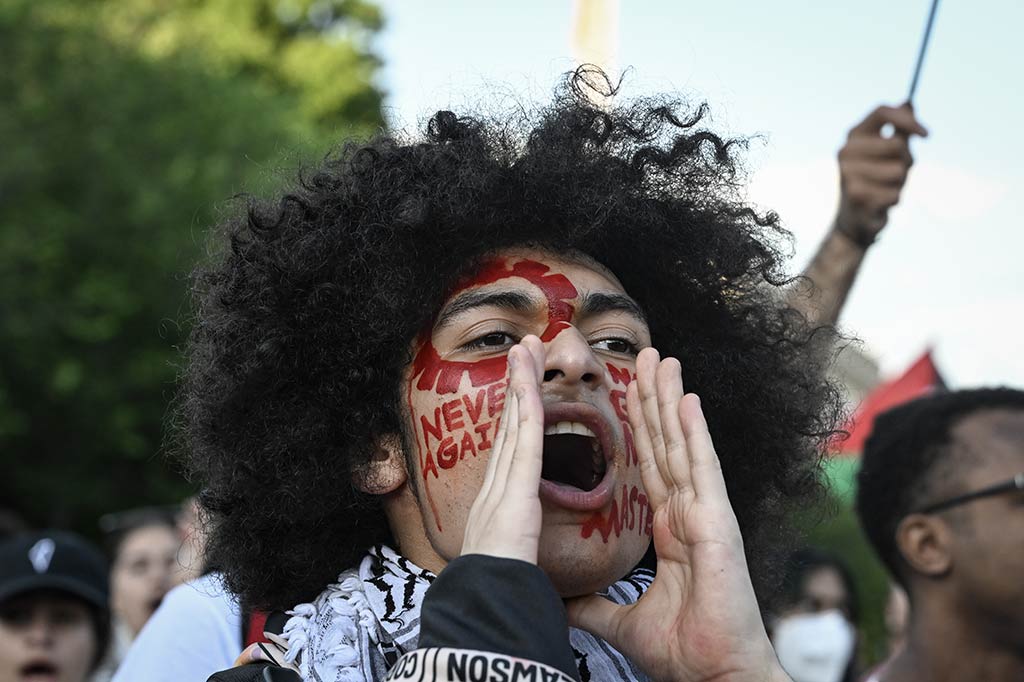 Beyaz Saray Gazze Protestosu 29052024 Aa (21)