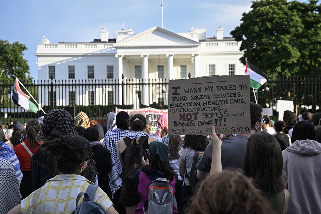 Beyaz Saray Gazze Protestosu 29052024 Aa (31)