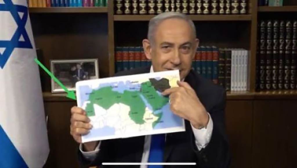 Netanyahu Bati Sahra Haritasi Fas 31052024 2