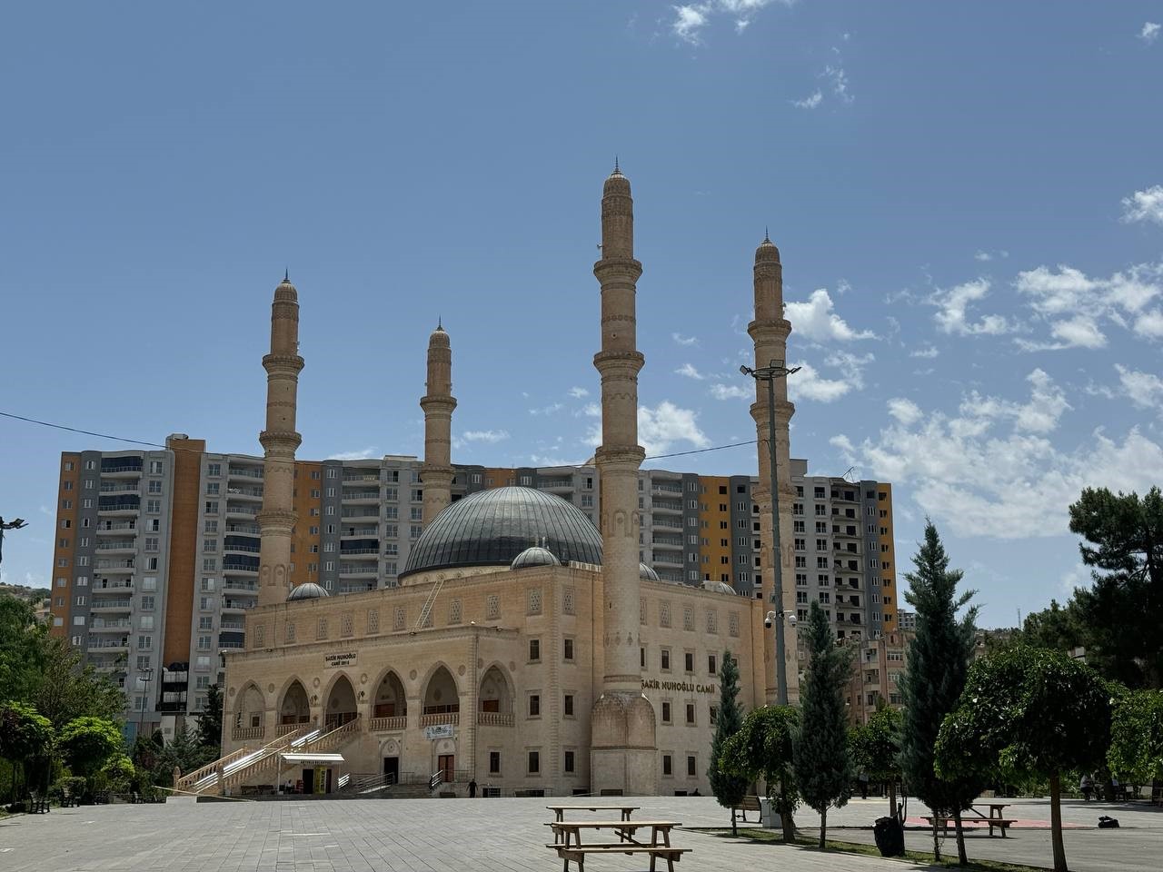 Mardin Artuklu Tarihi Cami Minare Yildirim 10062024 Iha (2)