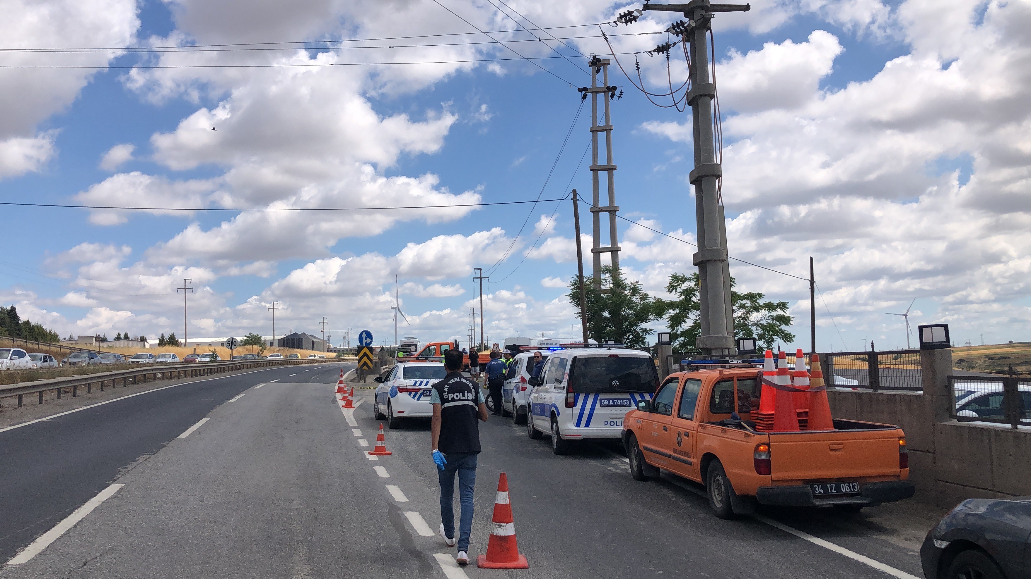 Tekirdag Karayollari Iscisi Kaza 15062024 Iha (3)