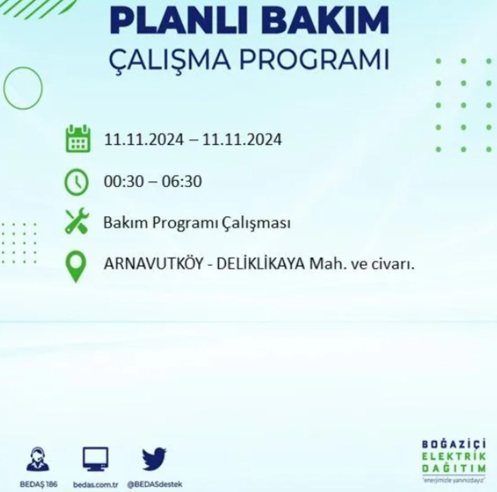 11 Kasim Istanbul Elektrik Kesintisi 19