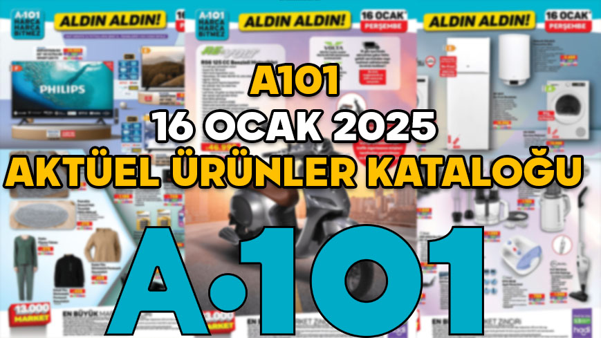 A101 16 OCAK 2025 KATALOĞU YAYINLANDI! Bu Perşembe 101’de bambu bebek yatağı indirimde!