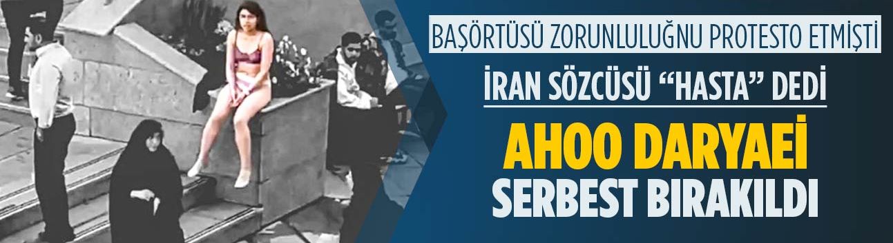 Başörtüsü zorunluluğunu iç çamaşırlarıyla gezerek protesto etmişti: İran öğrenciyi serbest bıraktı!